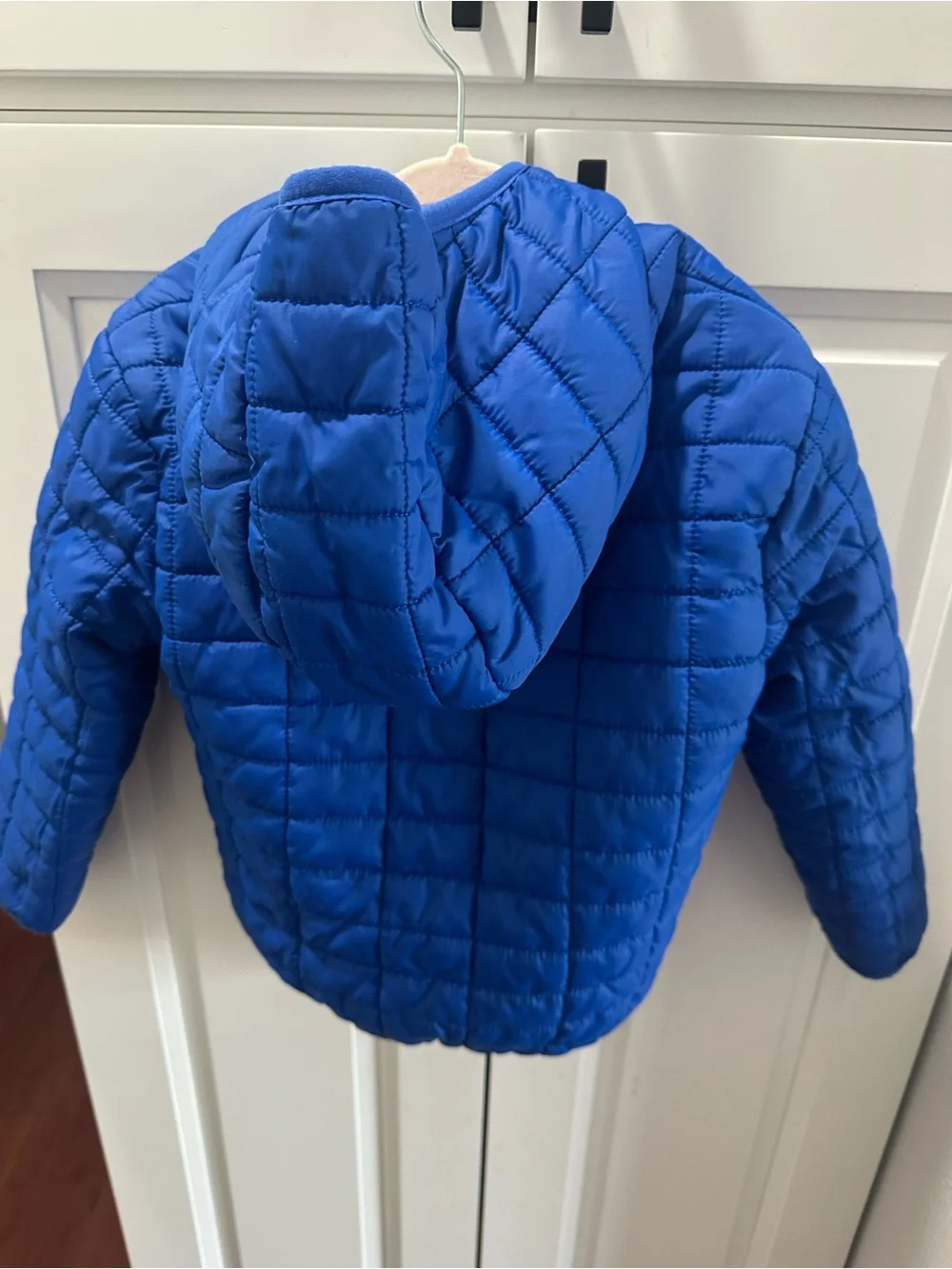 Cat & Jack Royal Blue Quilted Hooded Puffer Jacket